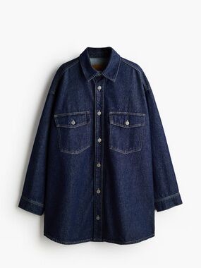 Oversized Denim Shirt